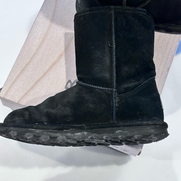 Bearpaw Elle Youth Short Black Winter Boots - Picture 8 of 10